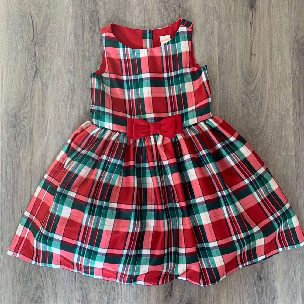 Gymboree Plaid Bow Dress